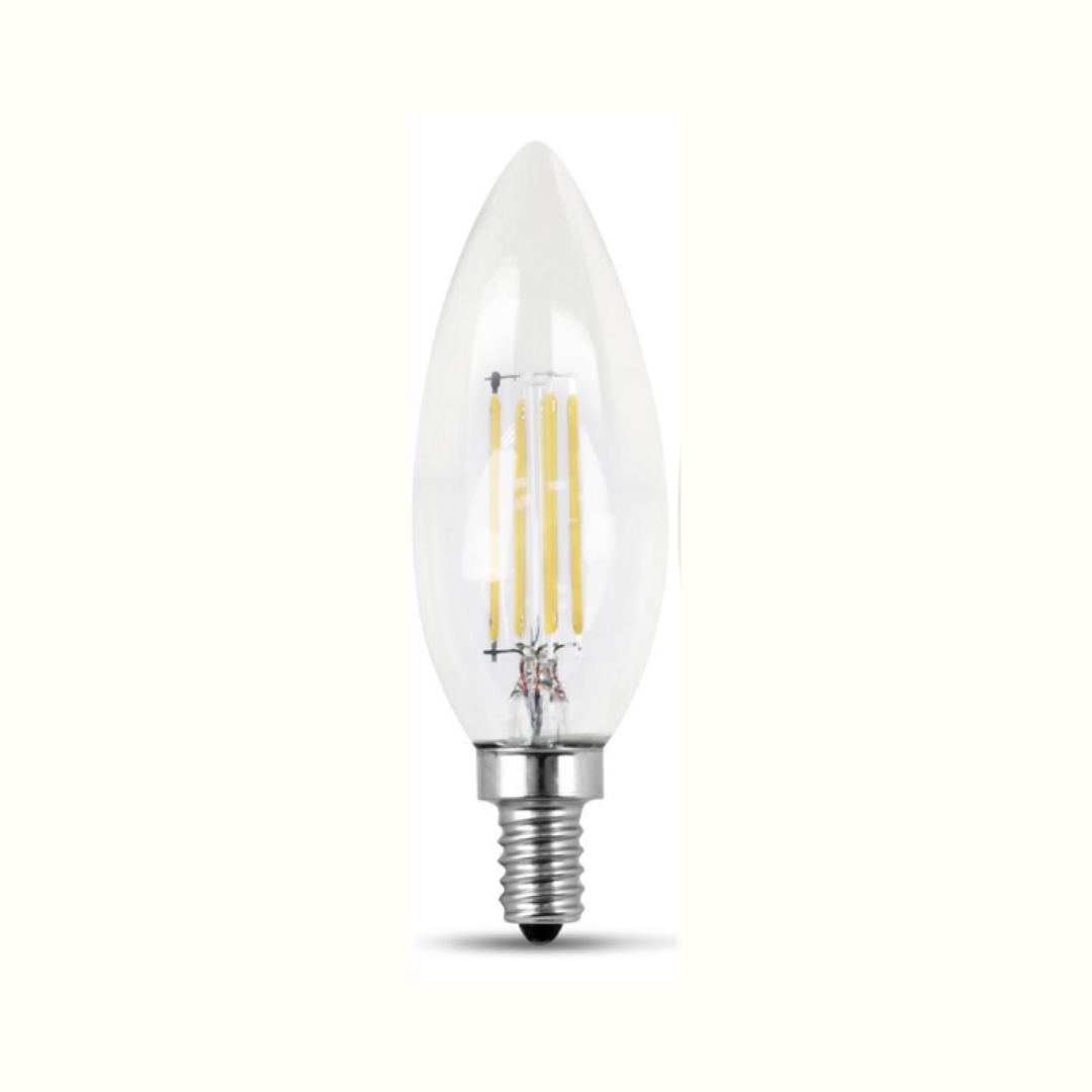 E-12 Candelabra Small Base LED 4-watt Pure-Light® Super-Oxygen® Dimmable bulb