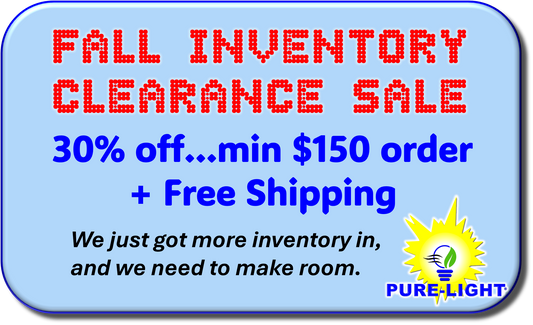 Fall Inventory Clearance